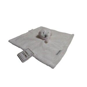 BLANKET BEYOND SECURITY WHITE SNOWMAN  Bear PINK NECK SCARF Lovy